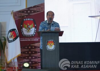 Wakil Bupati Taufik Zainal Ikuti Rapat Koordinasi KPU Kabupaten Asahan