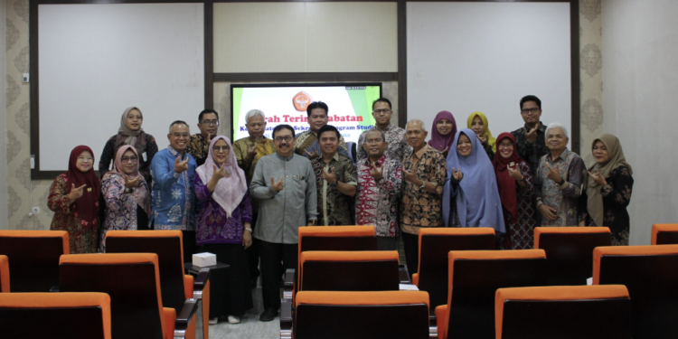 Pascasarjana UNJA Gelar Sertijab Koordinator dan Sekretaris Prodi di Lingkungan Pascasarjana UNJA