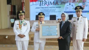 Sertijab Wali Kota Jambi, Gubernur Al Haris Perkuat Sinergi dengan Pemerintah Kota Jambi