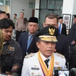 GUBERNUR JAMBI - Al Haris menyampaikan targetnya pada 100 hari kerja usai dilantik sebagai Gubernur pada periode kedua 2025-2030.