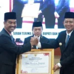 SERTIJAB BUPATI - Gubernur Jambi Al Haris menghadiri Sertijab Bupati dan Wakil Bupati Muaro Jambi di Rumah Dinas Bupati Muaro Jambi, Senin (3/3/2025) sore.