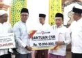 SAFARI RAMADAN - Gubernur Jambi Al Haris kembali melaksanakan Safari Ramadhan dengan mengunjungi Masjid Jami Kumun yang berlokasi di Kota Sungai Penuh, Rabu (5/3/2025) malam.