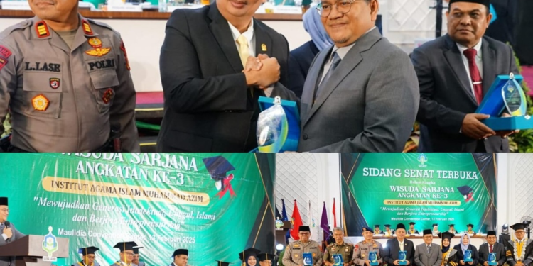 Kemas Alfallery Hadiri Wisuda IAIMA Angkatan ke 3 di Gedung MCC Kota Jambi