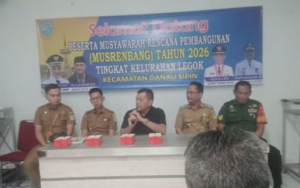 Anggota DPRD Kota Jambi Hadiri Musrenbang Kelurahan Legok Dalam Membahas Perbaikan Jalan