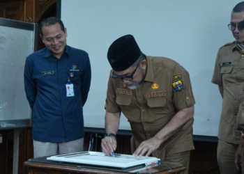 Pemprov Jambi dan Bappeda Tanda Tangani Komitmen Bersama BPS Provinsi Jambi