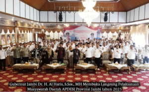 Gubernur Jambi Buka Musrenbang Daerah APDESI Masa Bhakti 2025 -2030