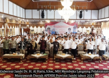 Gubernur Jambi Buka Musrenbang Daerah APDESI Masa Bhakti 2025 -2030