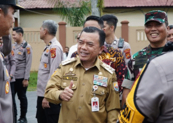 Gubernur Haris Hadiri Deklarasi PSU Pilkada Damai Kabupaten Bungo