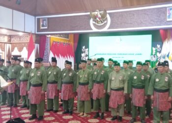 Jaga Warisan Pencak Silat, Pengurus Pengprov Persinas ASAD Jambi Dikukuhkan