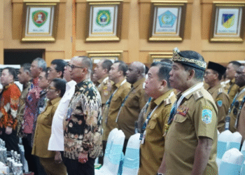 Gubernur Jambi Hadiri Rakortek Perumahan Pedesaan Dalam Mendukung Komitmen Pemprov Jambi Program Strategis Nasional Pembangunan