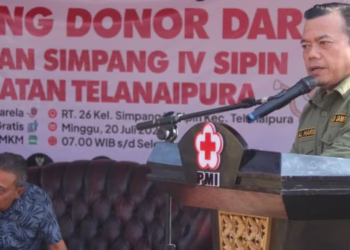 Gubernur Jambi Resmikan Kampung Donor Darah di Kelurahan Simpang IV Sipin