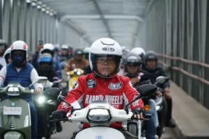 Al Haris Riding Bersama Forkopimda Jambi Dalam Rangka Semarak Sunmori Merdeka