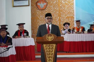 Sekda Sudirman Hadiri Wisuda UNJA ke-119 di Gedung Balairung UNJA Mendalo