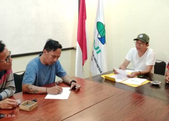 Optimis Menang! Diki Rachmad Kembalikan Berkas Pendaftaran Bacalon Ketum FAJI Provinsi Jambi