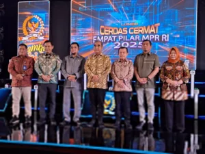 Gubernur Jambi Dampingi Ketua MPR RI Buka Lomba Cerdas Cermat Empat Pilar MPR RI 2025