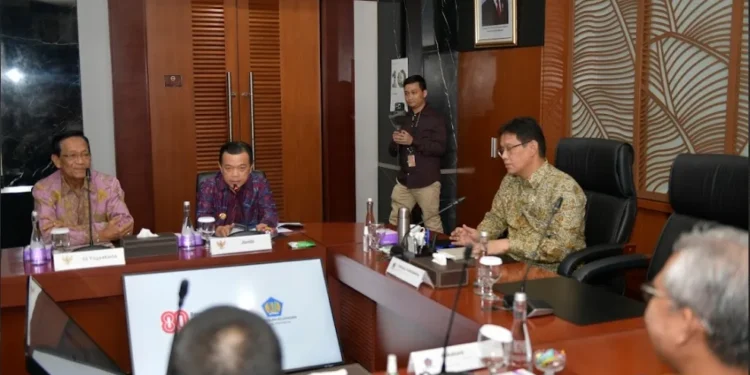 Al Haris Pimpin Audiensi Gubernur se-Indonesia Bersama Menteri Keuangan RI, Bahas TKD dan DBH