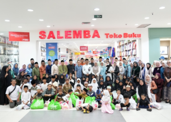 Rangkaian HUT ke-63, Bank Jambi Ajak Anak Yatim Piatu Belanja di Jamtos