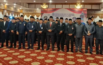 Lantik Pejabat Bapenda, Sekda Sudirman Tegaskan PAD Wajib Meningkat Usai Berdiri Mandiri