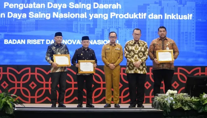 Hadiri Rilis IDSD 2025 BRIN, Gubernur Al Haris Tegaskan Daya Saing Daerah Jadi Ukuran Produktivitas dan Kemajuan Ekonomi