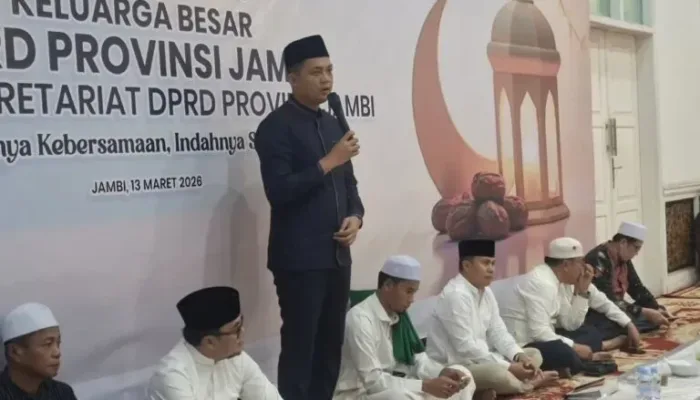 Buka Puasa Bersama DPRD Provinsi Jambi, Hafiz Fattah Ajak Pererat Silaturahmi Jelang Idul Fitri