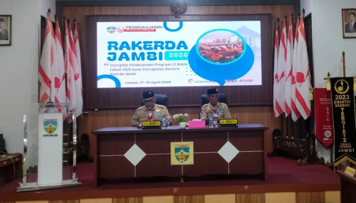 Sekda Sudirman Buka Rakerda Pramuka 2026: Fokus Evaluasi Strategi, Kaderisasi Pemimpin Muda