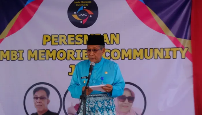 Hadiri Launching Jambi Memories Community, Wagub Abdullah Sani Sebut Pensiunan Bisa Jadi Agen Perubahan Sosial