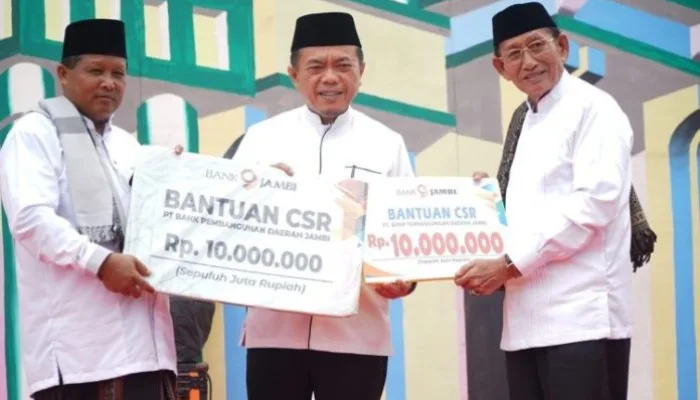 Lewat CSR Bank Jambi, Pemprov Salurkan Bantuan Rp20 Juta untuk Ponpes Al-Anwar