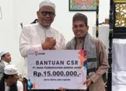 Dukung Kegiatan Keagamaan, Bank Jambi Serahkan Bantuan CSR di Momen Subuh Keliling