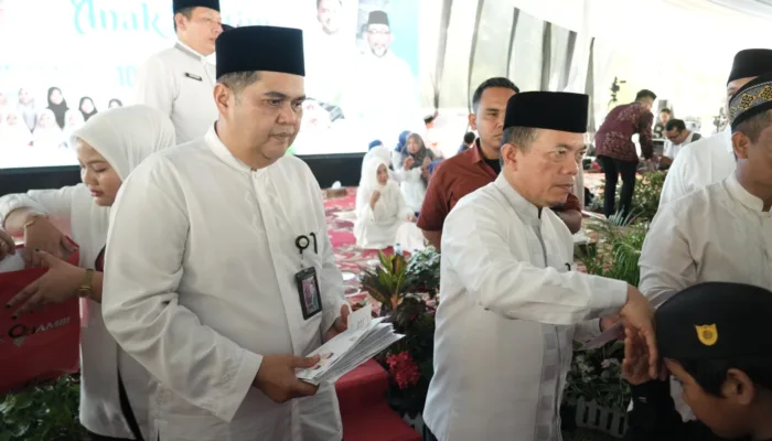 Peringati 10 Muharram, Bank Jambi Berikan Santunan kepada 2.000 Anak Yatim