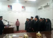 Sekda Sudirman Lantik 13 Pejabat Fungsional di Lingkup Pemerintah Provinsi Jambi