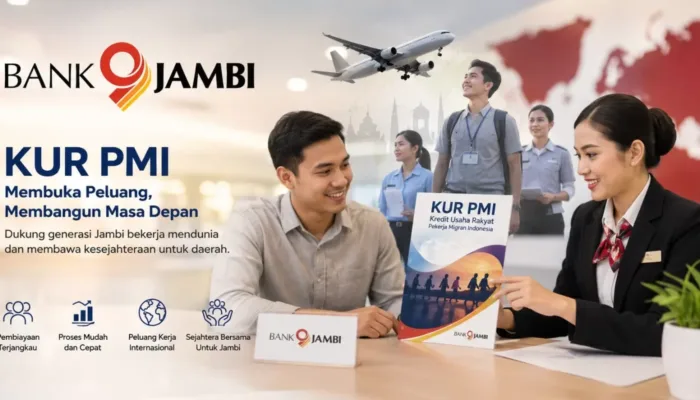 Bank Jambi Potensial Mengarap Pembiayaan KUR PMI, Mesin Baru Pertumbuhan Ekonomi Daerah