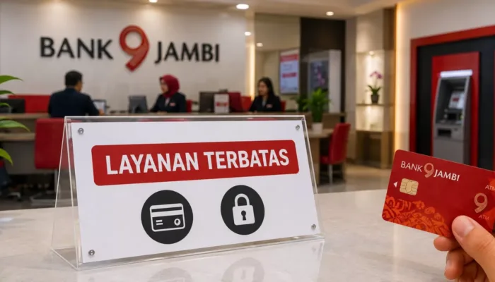 Bank Jambi Tetap Buka Hari Ini dengan Layanan Terbatas, Layani Penggantian Kartu ATM dan Perubahan PIN