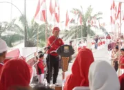 Gebyar Mahardika, Al Haris Gelorakan Pemasangan 1.000 Bendera Merah Putih di Jembatan Gentala Arasy sebagai Simbol Cinta Tanah Air