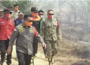 Gubernur Al Haris Pantau Karhutla Tahura di Batanghari, Dua Waterbombing Disiapkan