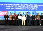 Perkuat Sinergi Pembangunan Antar Provinsi, Gubernur Al Haris Teken MoU Forum Sumatera Sepuluh