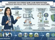 Komisaris dan Direksi Bank Jambi Berkomitmen Terapkan Keuangan yang Transparan dan Akuntabel